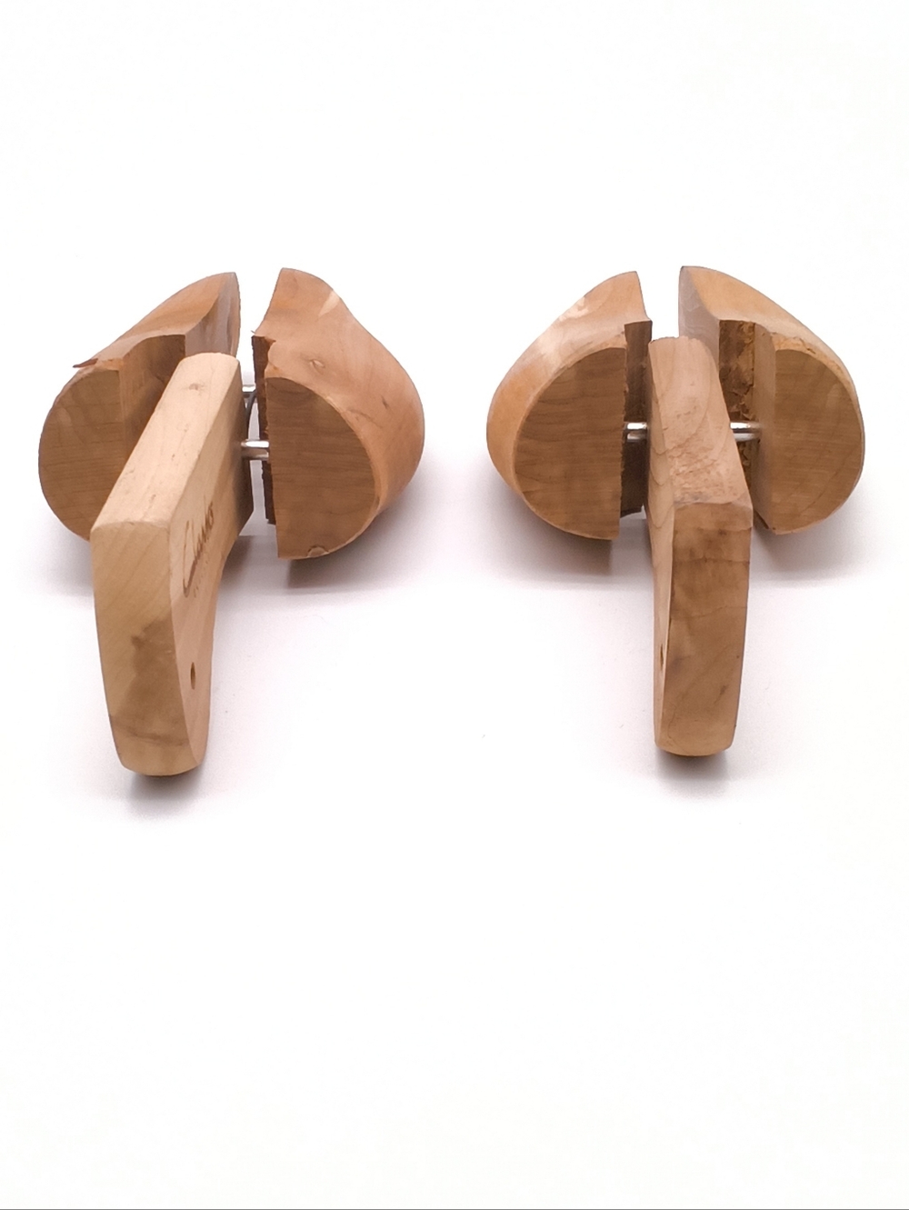 Vintage Clarks England Aromatic Cedar Wood Shoe Trees - Picture 8 of 8